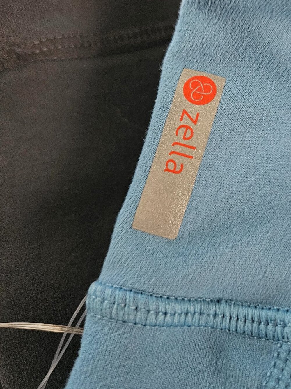 NWT Zella Performance Color Block Mesh Panel Legging L - Picture 5 of 8